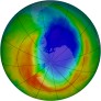 Antarctic Ozone 2012-10-12
